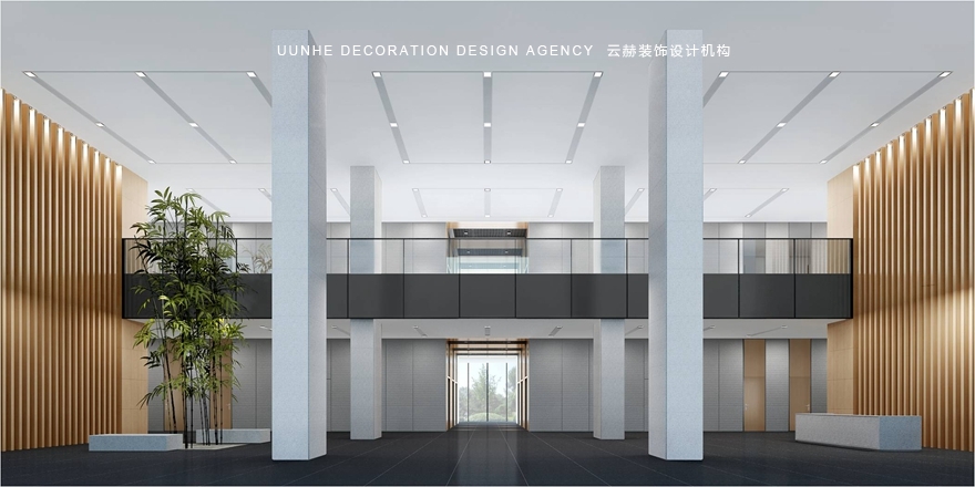 云赫装饰设计 新华人寿办公楼设计效果图
