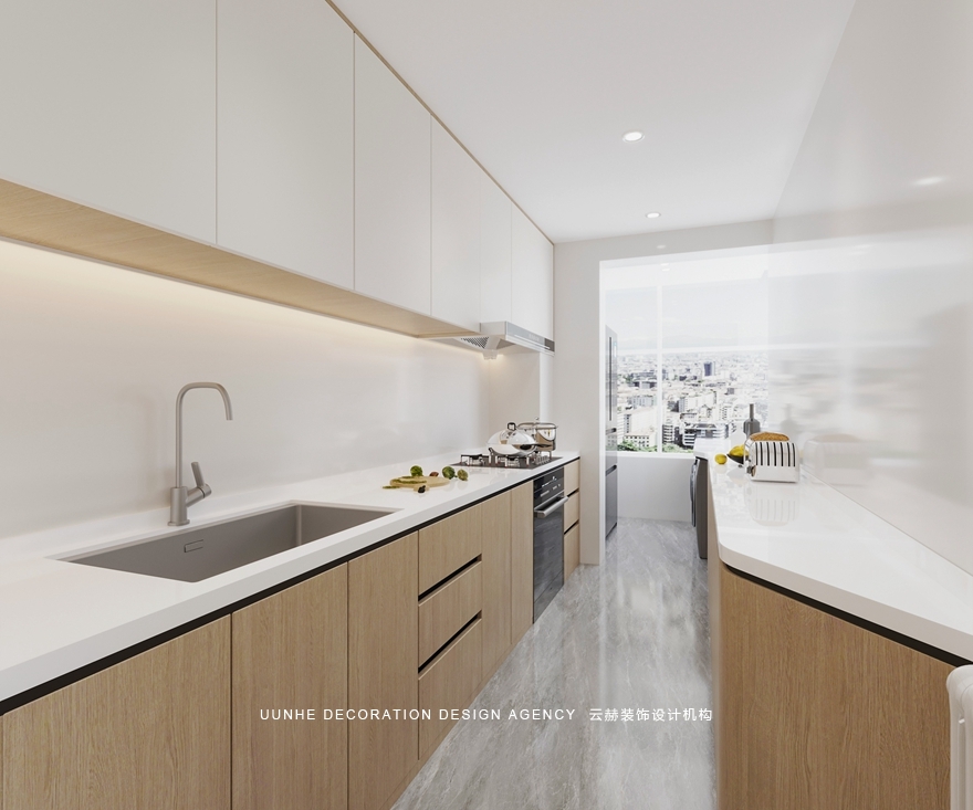 原木日式简约效果图