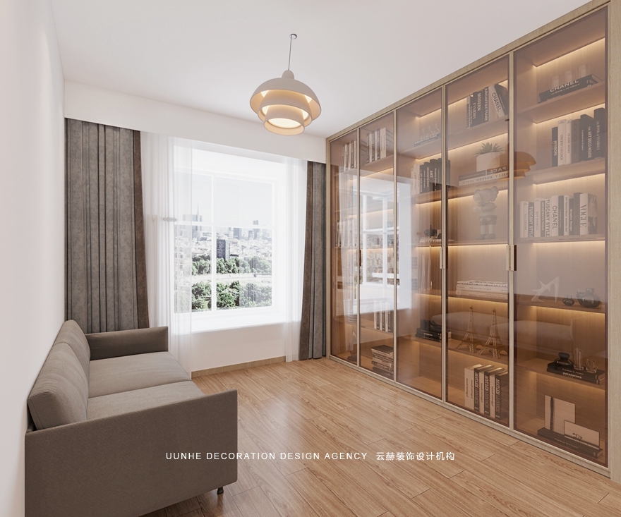 原木日式简约效果图