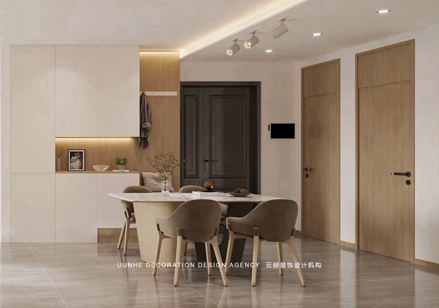 原木日式简约效果图