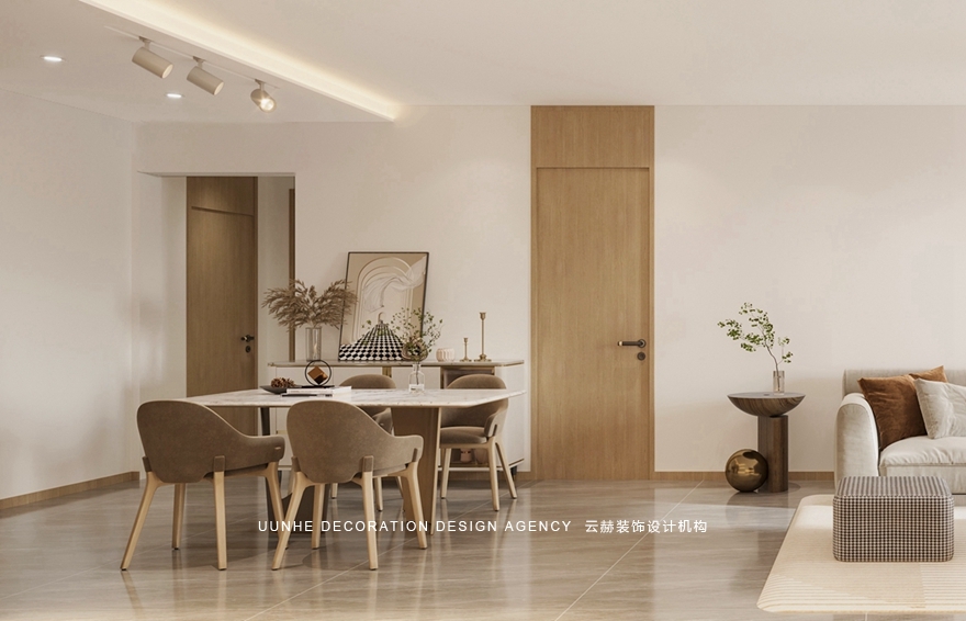 原木日式简约效果图