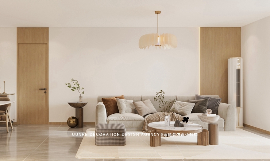 原木日式简约效果图