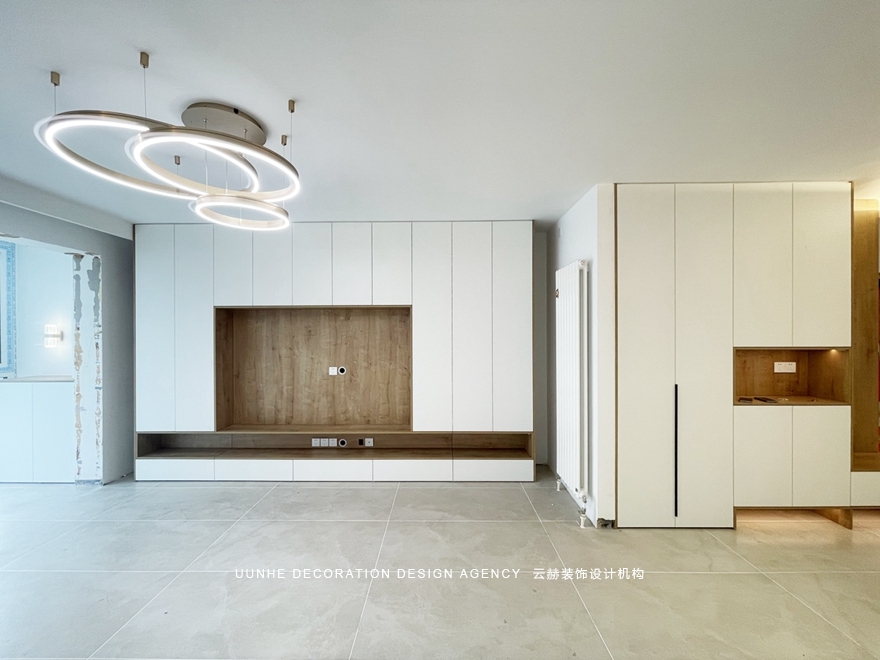 原木日式简约实景图