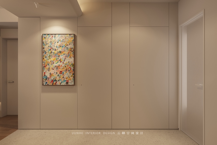 胡桃木中古现代设计效果图